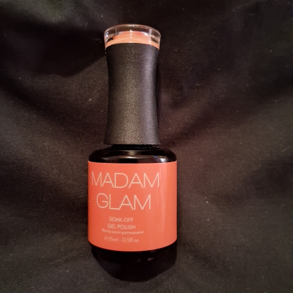 Madam Glam Gel Nail Polish - Sunset In Hawaall Orange